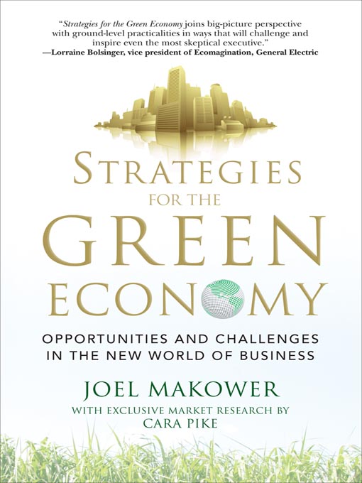 Title details for Strategies for the Green Economy by Joel Makower - Available
